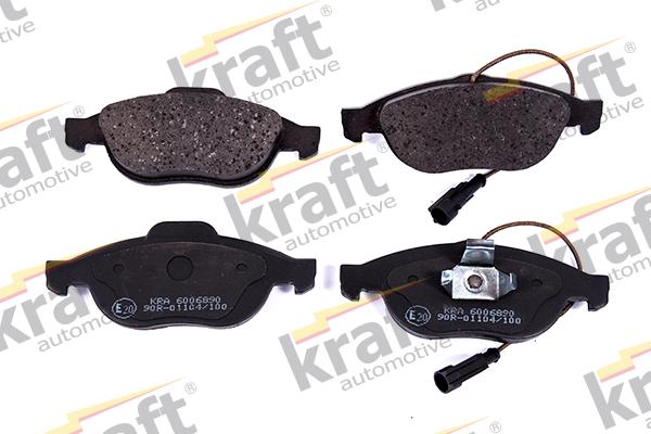 KRAFT AUTOMOTIVE 6006890 - Kit pastiglie freno, Freno a disco autozon.pro