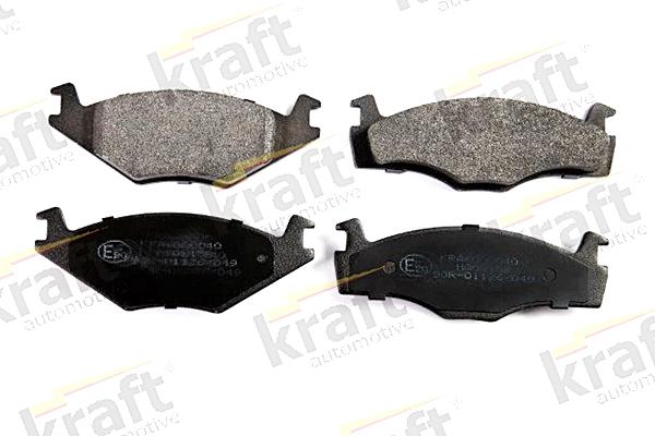 KRAFT AUTOMOTIVE 6000040 - Kit pastiglie freno, Freno a disco autozon.pro