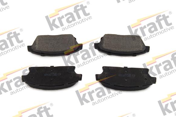 KRAFT AUTOMOTIVE 6001782 - Kit pastiglie freno, Freno a disco autozon.pro