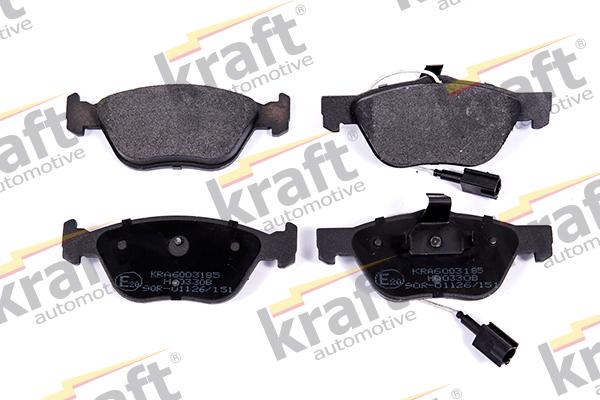 KRAFT AUTOMOTIVE 6003185 - Kit pastiglie freno, Freno a disco autozon.pro