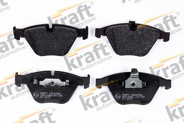 KRAFT AUTOMOTIVE 6002581 - Kit pastiglie freno, Freno a disco autozon.pro