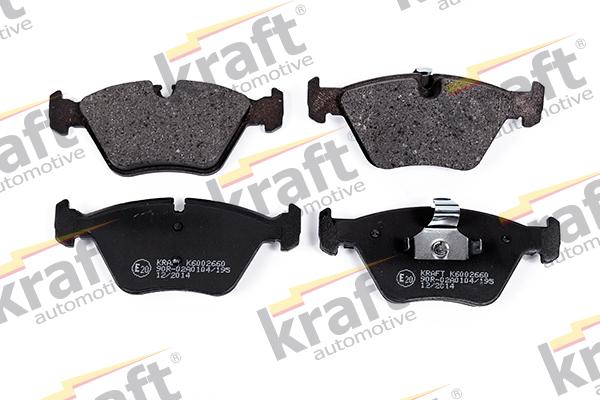 KRAFT AUTOMOTIVE 6002660 - Kit pastiglie freno, Freno a disco autozon.pro