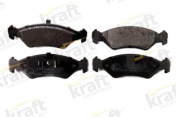 KRAFT AUTOMOTIVE 6002000 - Kit pastiglie freno, Freno a disco autozon.pro