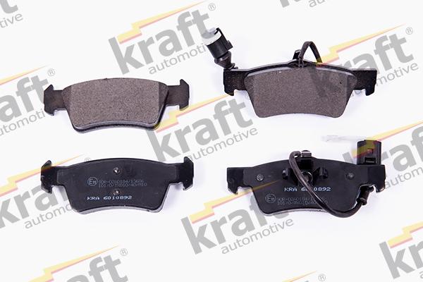 KRAFT AUTOMOTIVE 6010892 - Kit pastiglie freno, Freno a disco autozon.pro