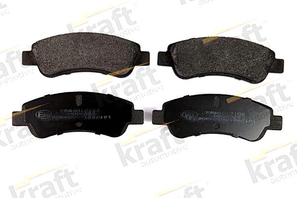 KRAFT AUTOMOTIVE 6013102 - Kit pastiglie freno, Freno a disco autozon.pro