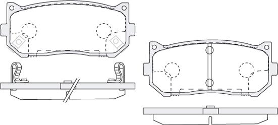 KSH EUROPE 1850.0058047 - Kit pastiglie freno, Freno a disco autozon.pro