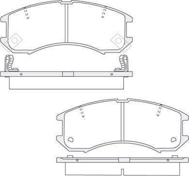 KSH EUROPE 1850.0058064 - Kit pastiglie freno, Freno a disco autozon.pro