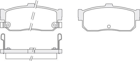 KSH EUROPE 1850.0058148 - Kit pastiglie freno, Freno a disco autozon.pro