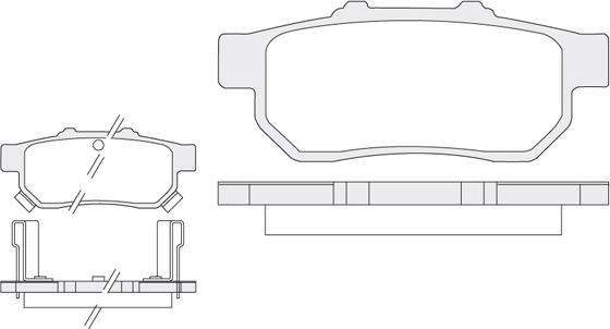 KSH EUROPE 1850.0058139 - Kit pastiglie freno, Freno a disco autozon.pro