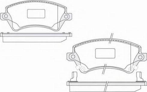 KSH EUROPE 1850.0058049 - Kit pastiglie freno, Freno a disco autozon.pro