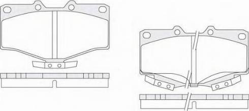 KSH EUROPE 1850.0058081 - Kit pastiglie freno, Freno a disco autozon.pro