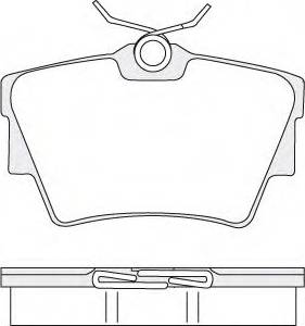 HELLA 530032858 - Kit pastiglie freno, Freno a disco autozon.pro