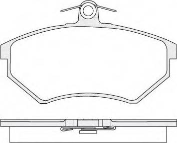 KSH EUROPE 1850.0058155 - Kit pastiglie freno, Freno a disco autozon.pro