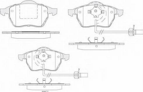 KSH EUROPE 1850.0058168 - Kit pastiglie freno, Freno a disco autozon.pro