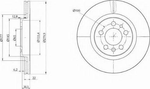 KSH EUROPE 1870.0071006 - Discofreno autozon.pro