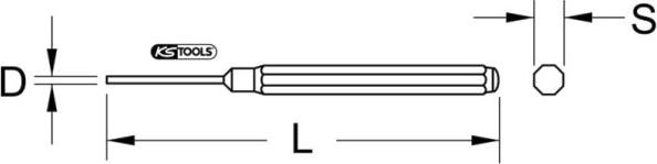 KS Tools 400.0027 - Attrezzo d'arresto, Albero a gomiti autozon.pro