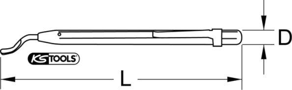 KS Tools 400.0705 - Attrezzo d'arresto, Rullo tenditore cinghia dentata autozon.pro