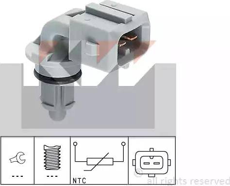 KW 494 002 - Sensore, Temperatura aria aspirata autozon.pro