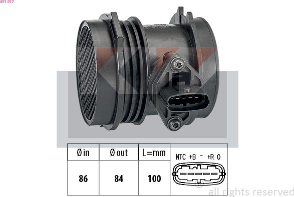 KW 491 017 - Debimetro autozon.pro