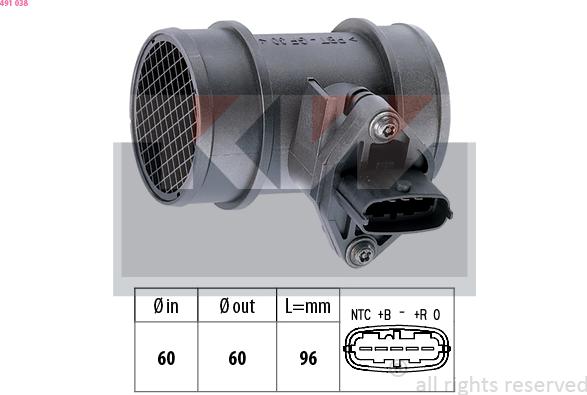 KW 491 038 - Debimetro autozon.pro