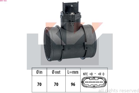 KW 491 155 - Debimetro autozon.pro