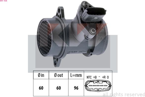 KW 491 158 - Debimetro autozon.pro