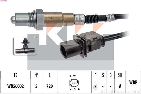 KW 498 479 - Sonda lambda autozon.pro