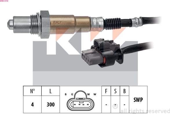 KW 498 510 - Sonda lambda autozon.pro