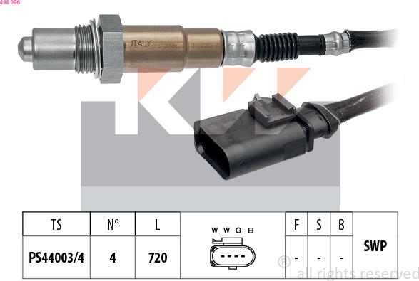 KW 498 056 - Sonda lambda autozon.pro