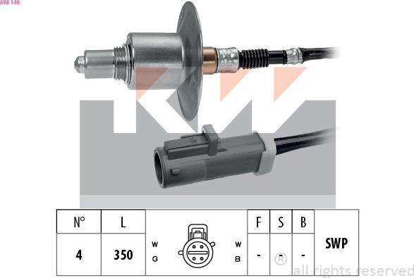 KW 498 149 - Sonda lambda autozon.pro