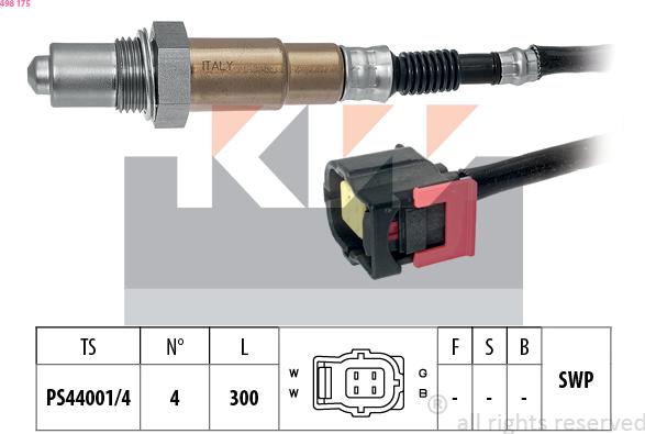 KW 498 175 - Sonda lambda autozon.pro