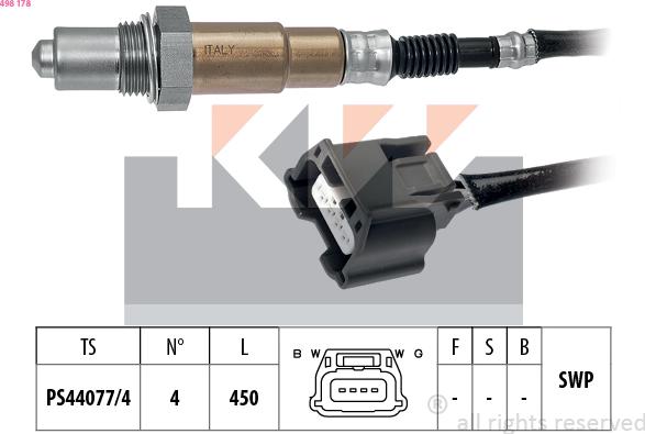 KW 498 178 - Sonda lambda autozon.pro