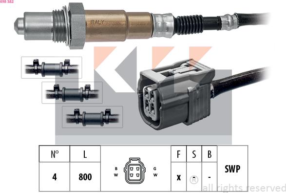 KW 498 382 - Sonda lambda autozon.pro