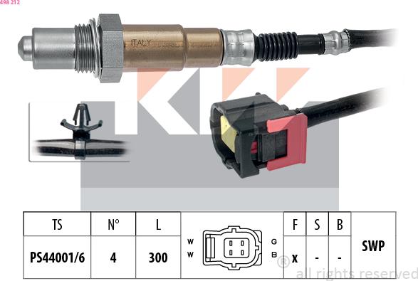 KW 498 212 - Sonda lambda autozon.pro