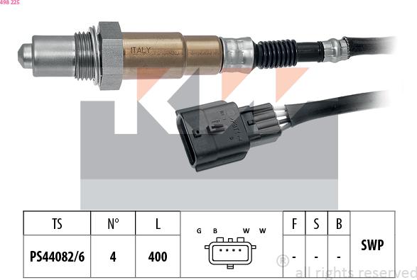 KW 498 225 - Sonda lambda autozon.pro