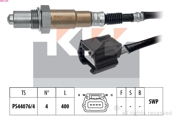 KW 498 226 - Sonda lambda autozon.pro