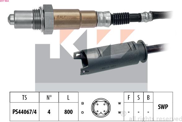 KW 497 964 - Sonda lambda autozon.pro