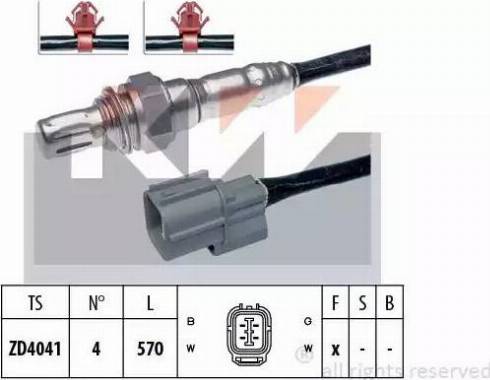 KW 497 573 - Sonda lambda autozon.pro