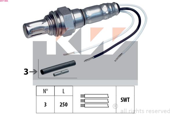 KW 497 005 - Sonda lambda autozon.pro