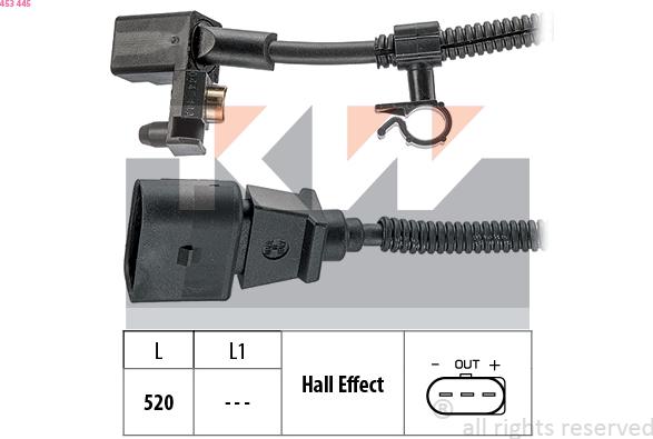 KW 453 445 - Generatore di impulsi, Albero a gomiti autozon.pro