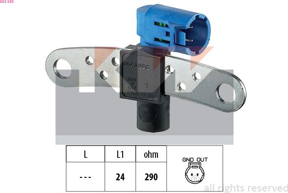 KW 453 543 - Generatore di impulsi, Albero a gomiti autozon.pro