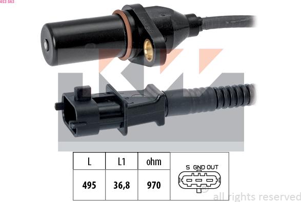 KW 453 563 - Generatore di impulsi, Albero a gomiti autozon.pro