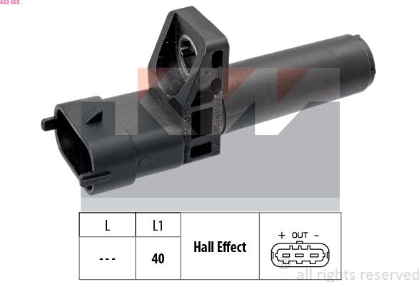 KW 453 655 - Generatore di impulsi, Albero a gomiti autozon.pro