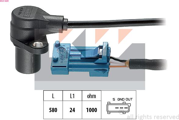 KW 453 620 - Generatore di impulsi, Albero a gomiti autozon.pro