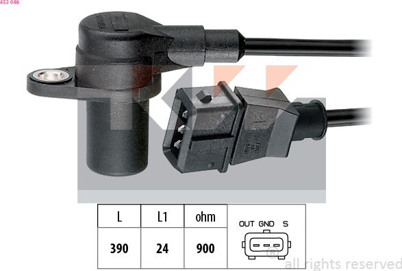 KW 453 046 - Generatore di impulsi, Albero a gomiti autozon.pro