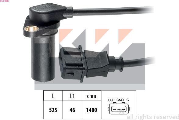 KW 453 068 - Generatore di impulsi, Albero a gomiti autozon.pro