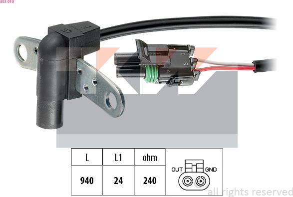 KW 453 010 - Generatore di impulsi, Albero a gomiti autozon.pro