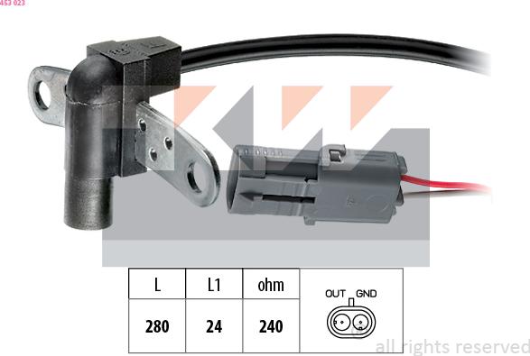 KW 453 023 - Generatore di impulsi, Albero a gomiti autozon.pro