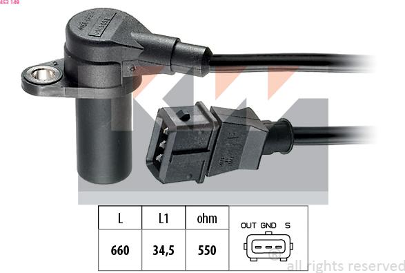 KW 453 149 - Generatore di impulsi, Albero a gomiti autozon.pro