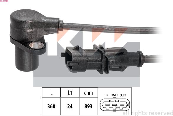 KW 453 844 - Generatore di impulsi, Albero a gomiti autozon.pro